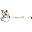 2006 Jeep Wrangler X - Front Catalytic Converter, 6 Cyl 4.0L, Federal EPA Standard, 46-State Legal (Cannot ship to CA, CO, NY or ME), Undercar, Direct Replacement Series