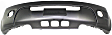 Front Primed Bumper Cover, LX Model, Without Fender Flare Hole