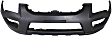 Front Primed Bumper Cover, For Models Without Luxury Package and Mesh Type Bumper Grille