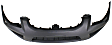 Front Primed Bumper Cover, For Models Without Luxury Package and Mesh Type Bumper Grille