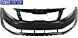 Front Primed Bumper Cover, EX/LX Models, USA Built Vehicles, Except Hybrid Models, CAPA Certified