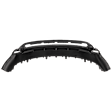 Front, Lower Bumper Cover, Textured, 1-Piece Type Bumper