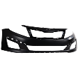 2015 Kia Optima LX - Front Primed Bumper Cover, USA Built Vehicle, CAPA Certified