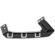Front, Passenger Side, Upper Bumper Bracket