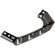 Front, Passenger Side, Upper Bumper Bracket