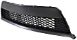 Front Bumper Grille, Textured Black, EX Model, For Models Without Fog Light