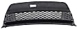 Front Bumper Grille, Textured Black, EX Model, For Models Without Fog Light