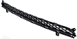 Front Bumper Grille, Textured Gray