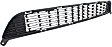Front Bumper Grille, Black