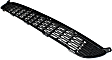 Front Bumper Grille, Black CAPA Certified