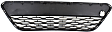Hatchback Front, Center, Lower Bumper Grille, Textured Gray