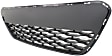 Hatchback Front, Center, Lower Bumper Grille, Textured Gray CAPA Certified
