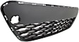 Hatchback Front, Center, Lower Bumper Grille, Textured Gray CAPA Certified
