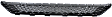 Front Bumper Grille, Black