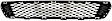Front Bumper Grille, Black CAPA Certified
