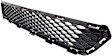 Front Bumper Grille, Black CAPA Certified