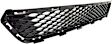 Front Bumper Grille, Black CAPA Certified