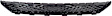 Front Bumper Grille, Black CAPA Certified