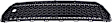 Front Bumper Grille, Textured Gray CAPA Certified