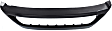 Front, Driver or Passenger Side, Lower Bumper Trim, Black