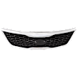 Grille Assembly, Painted Black Shell and Insert