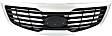 Grille Assembly, Silver Shell with Black Insert