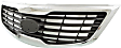 Grille, Chrome Shell with Painted Gray Insert, 4 Cyl., 2.4L Engine