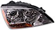 Passenger Side Halogen Headlight, With bulb(s), OE Replacement
