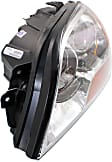 Driver Side Halogen Headlight, With bulb(s), OE Replacement