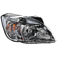 Passenger Side Headlight, with Bulb, Halogen, Clear Lens, 4 Cyl., 1.6L Engine