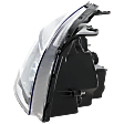 Passenger Side Headlight, with Bulb, Halogen, Clear Lens, 4 Cyl., 1.6L Engine, CAPA Certified