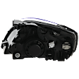 Passenger Side Headlight, with Bulb, Halogen, Clear Lens, 4 Cyl., 1.6L Engine, CAPA Certified