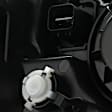 Driver Side Headlight, with Bulb, Halogen, Clear Lens, 4 Cyl., 1.6L Engine, CAPA Certified