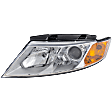 Driver Side Headlight, with Bulb, Halogen, Clear Lens