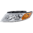 Driver Side Headlight, with Bulb, Halogen, Clear Lens