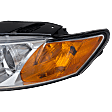 Driver Side Headlight, with Bulb, Halogen, Clear Lens