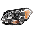 Driver Side Headlight, with Bulb, Halogen, Clear Lens