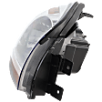 Passenger Side Headlight, with Bulb, Halogen, Clear Lens, Type 1, CAPA Certified
