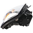 Driver Side Headlight, with Bulb, Halogen, Clear Lens, Type 1, CAPA Certified