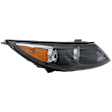 2011-2012 Kia Sportage - Passenger Side Halogen Headlight, With bulb(s), OE Replacement