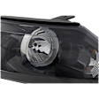 2011-2012 Kia Sportage - Passenger Side Halogen Headlight, With bulb(s), OE Replacement