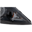 2011-2012 Kia Sportage - Passenger Side Halogen Headlight, With bulb(s), OE Replacement