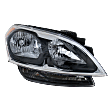 Passenger Side Headlight, with Bulb, Halogen, Clear Lens