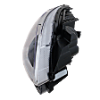 Passenger Side Headlight, with Bulb, Halogen, Clear Lens