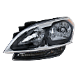 Driver Side Headlight, with Bulb, Halogen, Clear Lens