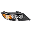 Passenger Side Headlight, with Bulb, Halogen, Clear Lens