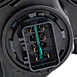 2013 Kia Rio - Driver Side Halogen Headlight, With bulb(s), Hatchback, OE Replacement