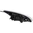 2013 Kia Rio - Driver Side Halogen Headlight, With bulb(s), Hatchback, OE Replacement