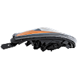 2013 Kia Rio - Driver Side Halogen Headlight, With bulb(s), Hatchback, OE Replacement