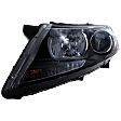 2012 Kia Optima - Driver Side Halogen Headlight, With bulb(s), USA Built Vehicle, OE Replacement